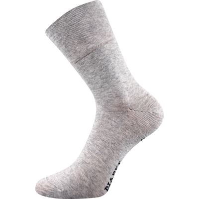 Ponožky slabé jednobarevné DIAGRAM šedé melé