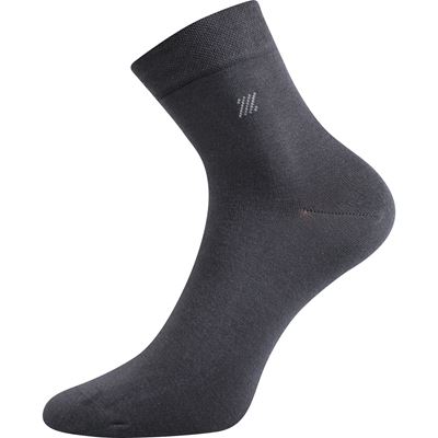 Ponožky pánské společenské DION tmavě šedé