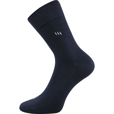 Ponožky pánské společenské DIPOOL tmavě modré