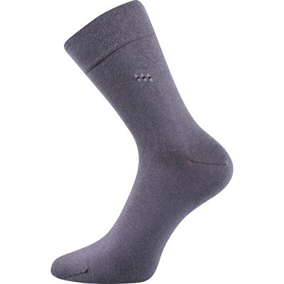 Ponožky pánské společenské DIPOOL šedé