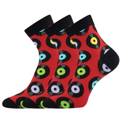 Ponožky vtipné DORWIN s obrázky LP DESEK