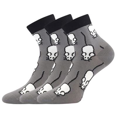 Ponožky vtipné DORWIN s obrázky MYŠEK