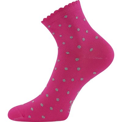 Ponožky dívčí slabé EMA mix (3 páry)