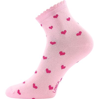 Ponožky dívčí slabé EMA mix (3 páry)