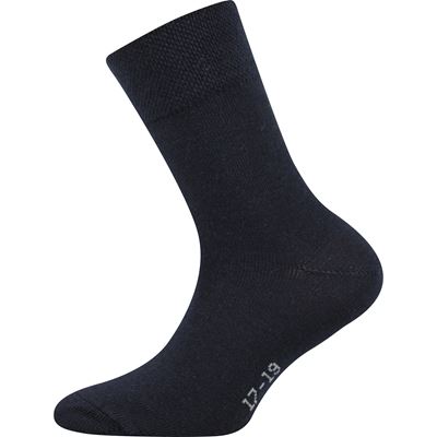 Ponožky dětské slabé EMKO jednobarevné CHLAPECKÉ (3 páry)