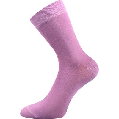 Ponožky dětské slabé EMKO jednobarevné DÍVČÍ (3 páry)