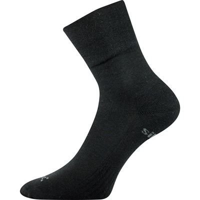 Ponožky medicine ENIGMA s jemným lemem ČERNÉ