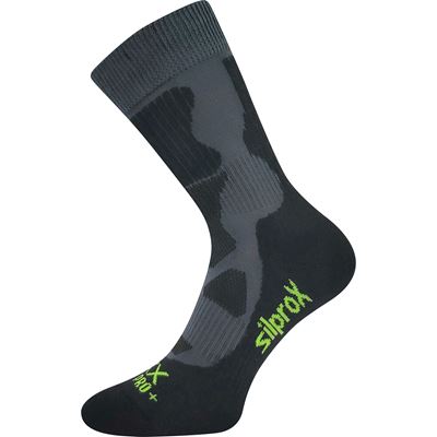 Ponožky thermo sportovní ETREX tmavě šedé
