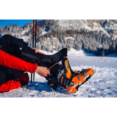 Podkolenky thermo sportovní ETREX tmavě šedé