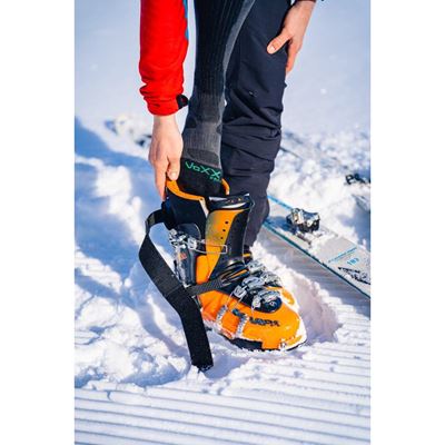 Podkolenky thermo sportovní ETREX tmavě šedé