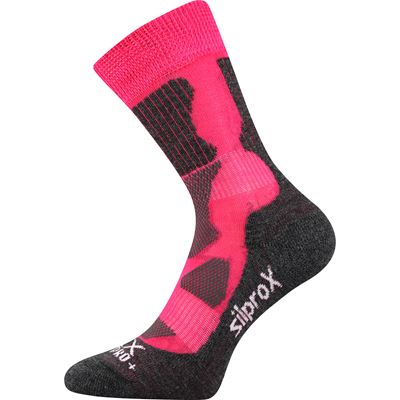 Ponožky thermo sportovní ETREX růžové