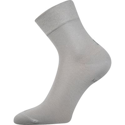 Ponožky dámské FANERA jednobarevné SVĚTLE ŠEDÉ