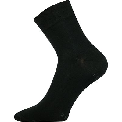 Ponožky dámské FANERA jednobarevné ČERNÉ