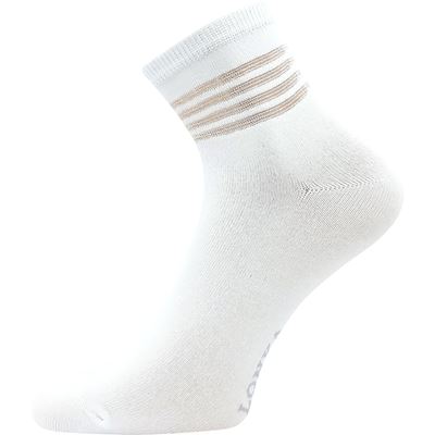 Ponožky dámské letní FASKETA bílé