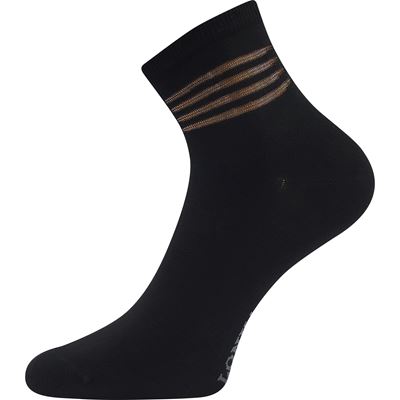 Ponožky dámské letní FASKETA černé