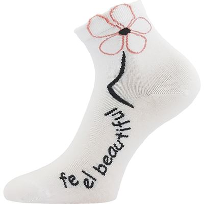 Ponožky dámské FLEURA bavlněné MIX A (3 páry) Lonka 127376 2
