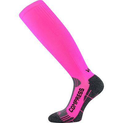 Podkolenky kompresní FLEX neon růžové VoXX 123287 2