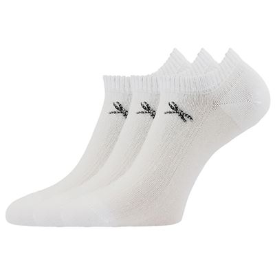 Ponožky dámské elegantní FLITANA 01 s kamínky BÍLÉ Lonka 127327 2