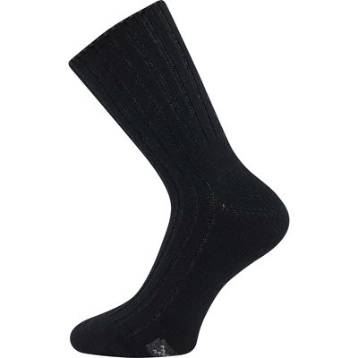 Ponožky zimní FORDE s merinem a alpakou ČERNÉ
