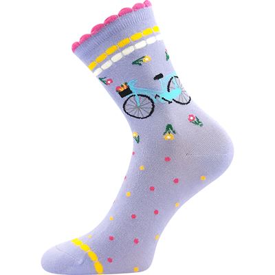 Ponožky dámské letní FRANCESCA mix BAREVNÉ (3 páry)