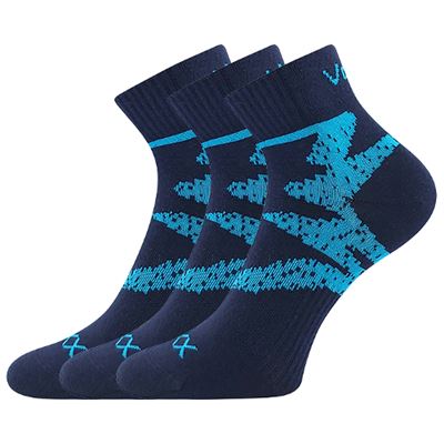 Ponožky bavlněné sportovní FRANZ 05 tmavě modré (3 páry)