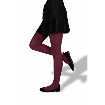 Punčochové kalhoty dívčí GIRL MICRO tights 50 DEN BEET RED be LADY 121794 1