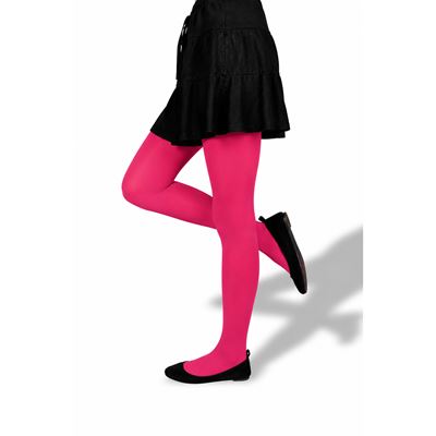 Punčochové kalhoty dívčí GIRL MICRO tights 50 DEN HOT PINK
