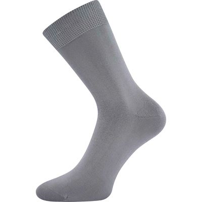 Ponožky pánské slabé HABIN 100% bavlněné ŠEDÉ