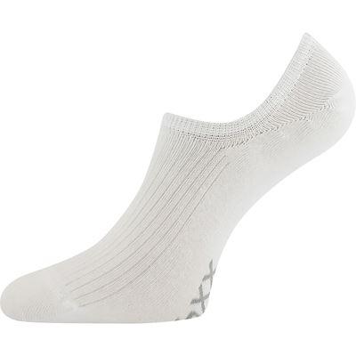Ponožky extra nízké bavlněné HAGRID bílé (3 páry)