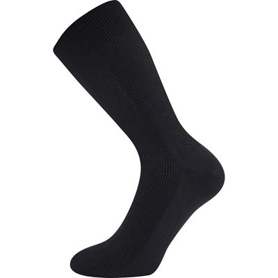 Ponožky slabé HALIK 100% bavlněné ČERNÉ