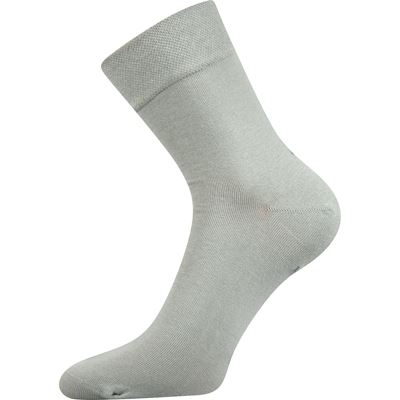 Ponožky pánské HANER jednobarevné SVĚTLE ŠEDÉ