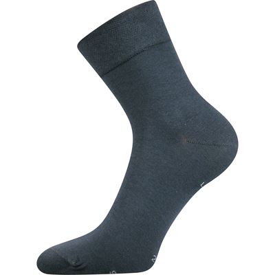 Ponožky pánské HANER jednobarevné TMAVĚ ŠEDÉ