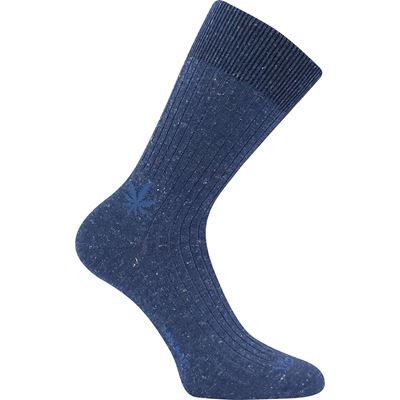 Ponožky bavlněné HEMPIX s konopím, bambusem a ionty stříbra JEANS (3 páry)