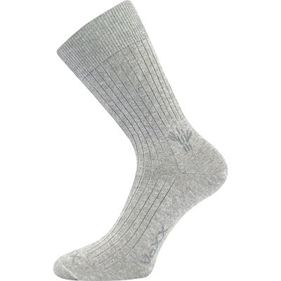 Ponožky bavlněné HEMPIX s konopím, bambusem a ionty stříbra ŠEDÉ (3 páry)
