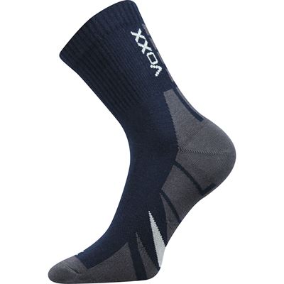 Ponožky sportovní bavlněné HERMES tmavě modré