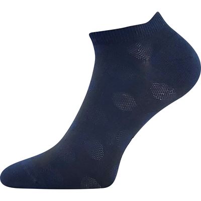 Ponožky dámské letní JASMINA prodyšné MIX TMAVÉ (3 páry)