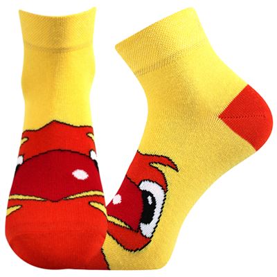 Ponožky dámské letní JITULKA se zvířátky MIX B (3 páry)