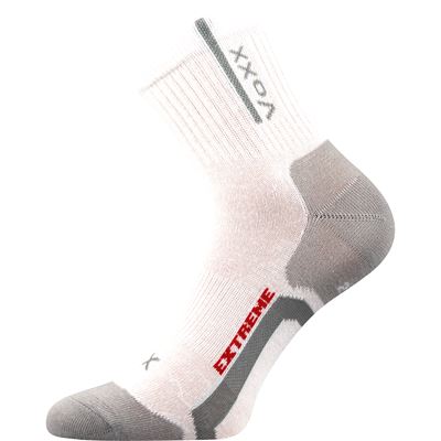 Ponožky sportovní slabé JOSEF se stříbrem BÍLÉ