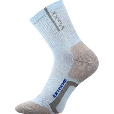 Ponožky sportovní slabé JOSEF se stříbrem SVĚTLE MODRÉ