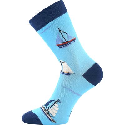 Ponožky dětské KAITO s obrázky CHLAPECKÉ mix B (3 páry)