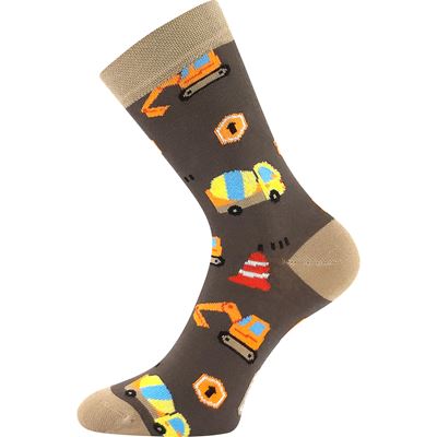 Ponožky dětské KAITO s obrázky CHLAPECKÉ mix B (3 páry)