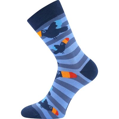 Ponožky dětské KAITO s obrázky CHLAPECKÉ mix B II (3 páry)