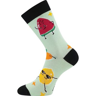 Ponožky dětské KAITO s obrázky DÍVČÍ mix E (3 páry)