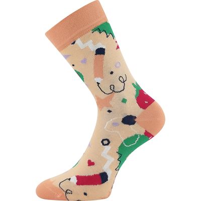 Ponožky dětské KAITO s obrázky DÍVČÍ mix E (3 páry)