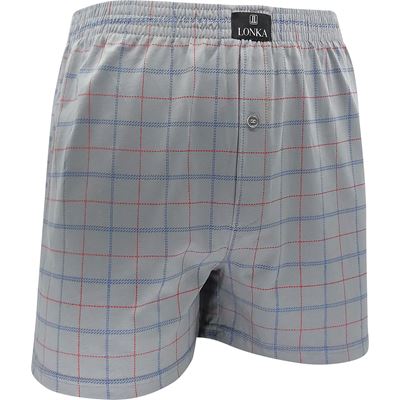 Trenýrky pánské KAREL ze 100% bavlny KOSTKA vzor B3