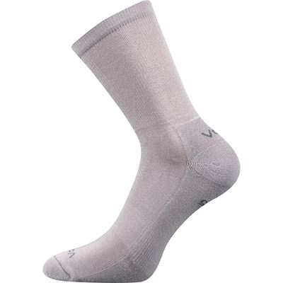 Ponožky sportovní KINETIC s ionty stříbra SVĚTLE ŠEDÉ