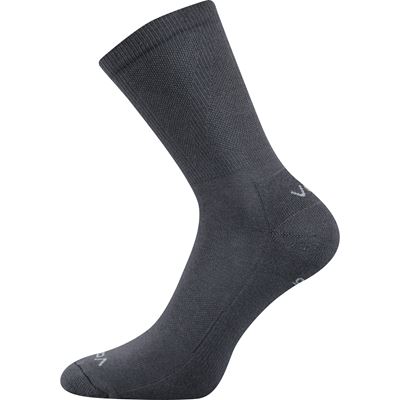Ponožky sportovní KINETIC s ionty stříbra TMAVĚ ŠEDÉ