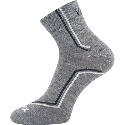 Ponožky slabé KROTON se stříbrem SVĚTLE ŠEDÉ