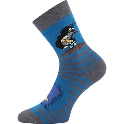 Ponožky dětské froté KRTEK obrázkové chlapecké (3 páry)