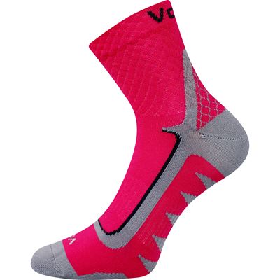 Ponožky sportovní slabé KRYPTOX magenta